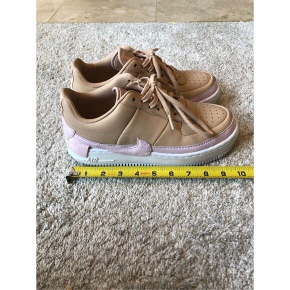 Nike Air Women’s Rose Gold and Pink Air Force Athletic Shoes Size 8.5 US - Picture 8 of 11